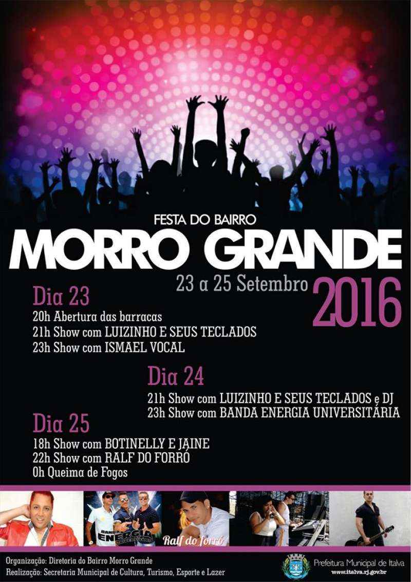 Festa do bairro Morro Grande 2016