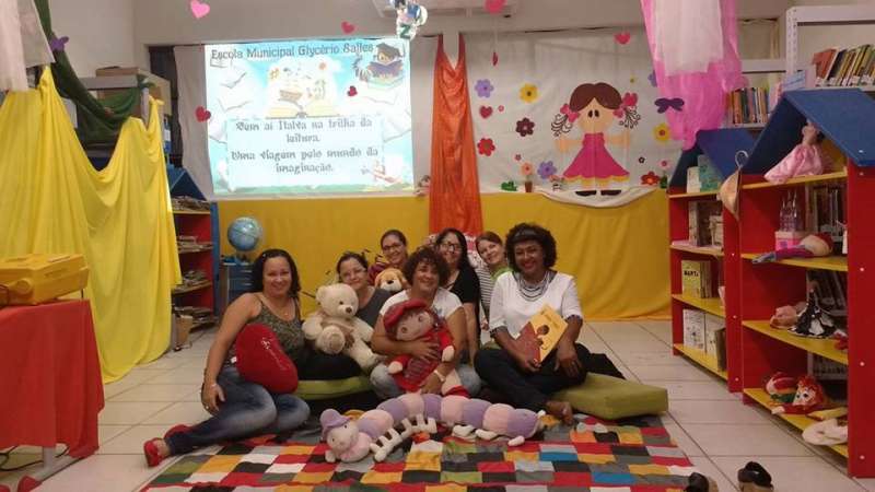 Estudantes de Italva na Trilha da Leitura